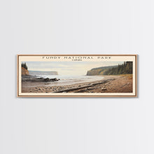 Cargar imagen en el visor de la galería, Fundy National Park Travel Poster Print, Framed Canvas Wall Art, Metal Wall Art, COUNTRY art, Gift For Him, Travel Wall Art, Travel Lover Gift
