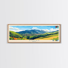 Carregar imagem no visualizador da galeria, Amman, Jordan Panoramic Travel Poster Canvas Print, Amman, Jordan Painting, Jordan Art, Amman Travel Art, Living Room Painting
