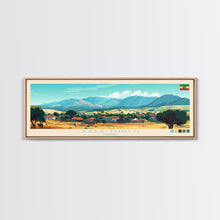 Carregar imagem no visualizador da galeria, Arba Minch, Ethiopia Panoramic Travel Poster Canvas Print, Arba Minch, Ethiopia Painting, Ethiopia Art, Arba Minch Travel Art, Living Room Painting
