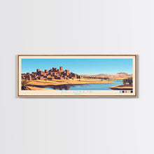 Load image into Gallery viewer, Eldoret, Kenya Panoramic Travel Poster Canvas Print, Eldoret, Kenya Painting, Kenya Art, Eldoret Travel Art, Living Room Painting
