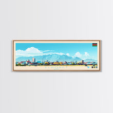 Load image into Gallery viewer, El-Obeid,  Sudan Travel Poster Panoramic Canvas Print, El-Obeid,  Sudan Painting,  Sudan Art, El-Obeid Travel Art, Guest Room Painting
