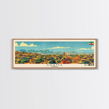 Carregar imagem no visualizador da galeria, Adama, Ethiopia Panoramic Canvas Print, Adama, Ethiopia Painting, Ethiopia Art, Adama Travel Poster, Travel Art, Vacation Gift
