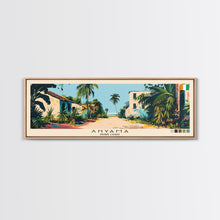 Carregar imagem no visualizador da galeria, Anyama, Ivory Coast Panoramic Canvas Print, Anyama, Ivory Coast Painting, Ivory Coast Art, Anyama Travel Poster, Travel Art, Guest Room Painting
