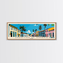 Carregar imagem no visualizador da galeria, Aparecida de Goiania, Brazil Panoramic Canvas Print, Aparecida de Goiania, Brazil Painting, Brazil Art, Aparecida de Goiania Travel Poster, Travel Art, Guest Room Painting

