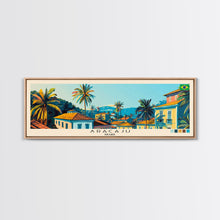 Carregar imagem no visualizador da galeria, Aracaju, Brazil Panoramic Canvas Print, Aracaju, Brazil Painting, Brazil Art, Aracaju Travel Poster, Travel Art, Living Room Painting
