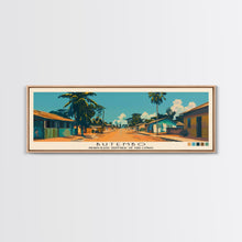 Carregar imagem no visualizador da galeria, Butembo, Congo Panoramic Canvas Print, Butembo, Congo Painting, Congo Art, Butembo Travel Poster, Travel Art, Guest Room Painting
