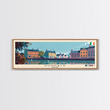 Load image into Gallery viewer, Dundalk, Ireland Panoramic Canvas Print, Dundalk, Ireland Painting, Ireland Art, Dundalk Travel Poster, Travel Art, Guest Room Painting
