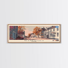 Carregar imagem no visualizador da galeria, Glenrothes, Scotland Panoramic Canvas Print, Glenrothes, Scotland Painting, Scotland Art, Glenrothes Travel Poster, Travel Art, Housewarming Gift
