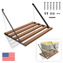 Load image into Gallery viewer, DIY Garage Shelving Kit - Wood Not Included
