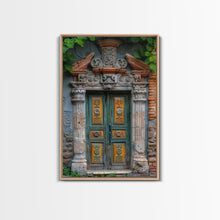 Load image into Gallery viewer, Change223 Colorful Indian Architecture Canvas Print, Traditional Art if India, Photography Print, Indian Wall Art, Living Room Decor
