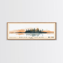 Load image into Gallery viewer, Belle-Ile Island, France Watercolor Beach Print, Vacation Gift, France Wall Art, Beach Painting, Beach Decor, Beach Painting
