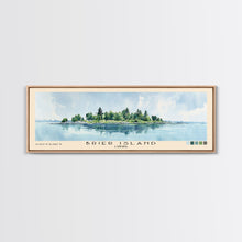 Carregar imagem no visualizador da galeria, Brier Island, Canada Watercolor Beach Print, Vacation Gift, Canada Wall Art, Framed Canvas Print, Framed Beach Painting
