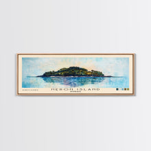 Carregar imagem no visualizador da galeria, Heron Island, Australia Watercolor Beach Print, Vacation Gift, Australia Wall Art, Beach Painting, Beach Decor, Beach Painting
