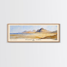 Load image into Gallery viewer, Punta Sal, Peru Watercolor Beach Print, Vacation Gift, Peru Wall Art, Beach Painting, Beach Decor, Beach Painting
