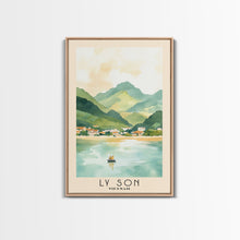 Load image into Gallery viewer, Ly Son, Vietnam Watercolor Print, Vacation Gift, Vietnam Wall Art, Beach Painting, Beach Decor, Beach Or Lakehouse Art
