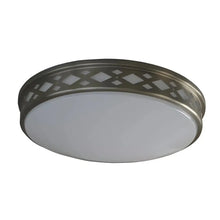 Carregar imagem no visualizador da galeria, 10&quot; 15W LED Diamond Lattice Flush Mount Ceiling Light | 3000K
