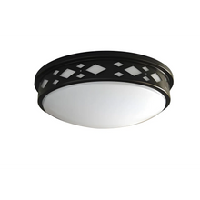 Load image into Gallery viewer, 10&quot; 15W LED Diamond Lattice Flush Mount Ceiling Lights | 4000K
