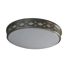 Load image into Gallery viewer, 10&quot; 15W LED Diamond Lattice Flush Mount Ceiling Lights | 4000K

