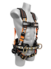 Load image into Gallery viewer, Frontline 100RCTB Combat Reflective Construction Full Body Harness with Tongue Buckle Legs and Trauma Straps S

