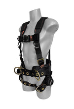 Load image into Gallery viewer, Frontline 100CTB Combat Construction Full Body Harness with Tongue Buckle Legs and Trauma Straps XL/2X
