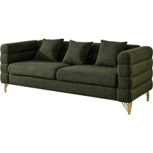 Carregar imagem no visualizador da galeria, 3-seater + 2-seater Combination sofa.Green teddy
