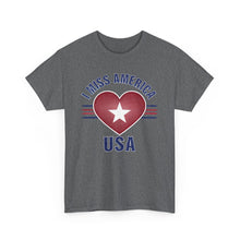 Load image into Gallery viewer, &quot;I Miss America&quot; Heart Unisex Heavy Cotton Tee
