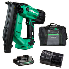 Carregar imagem no visualizador da galeria, Metabo HPT NT1850DFTM 18V Compact 18 Gauge Cordless Brad Nailer Kit (1x2.0Ah)
