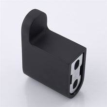 Load image into Gallery viewer, Luxurious 4-Piece Brass Matte Black Bathroom Hardware Set: Towel Bar, Towel Ring, Toilet Paper Holder, Robe Hook, and Tower Holder - Wall Mounted
