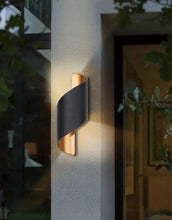 Cargar imagen en el visor de la galería, MIRODEMI® Creative White/Black Outdoor Aluminum Waterproof Wall Lamp For Courtyard
