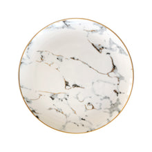 Cargar imagen en el visor de la galería, Ozarke&#39;s Alliance Grey Marble Plate Set
