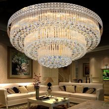 Carregar imagem no visualizador da galeria, Multi Tier Contemporary Crystal LED Chandelier
