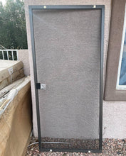 Load image into Gallery viewer, Ritescreen Adjustable Patio Screen Door&#39; Bronze&#39; 36X78 DELIVERY LAS VEGAS ONLY
