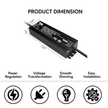 Carregar imagem no visualizador da galeria, 120V -24V DC 96W | LED Dimmable Driver with Triac
