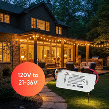Carregar imagem no visualizador da galeria, 120V AC - 21V to 36V DC | 10.8W Triac Dimming LED Driver Constant Current
