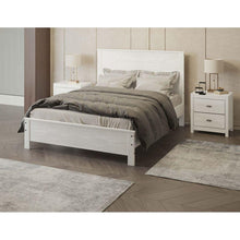 Load image into Gallery viewer, Albany Solid Wood Twin Bed Frame with Headboard, Heavy Duty Modern Rustic Twin Size Bed Frames, Box Spring Needed
