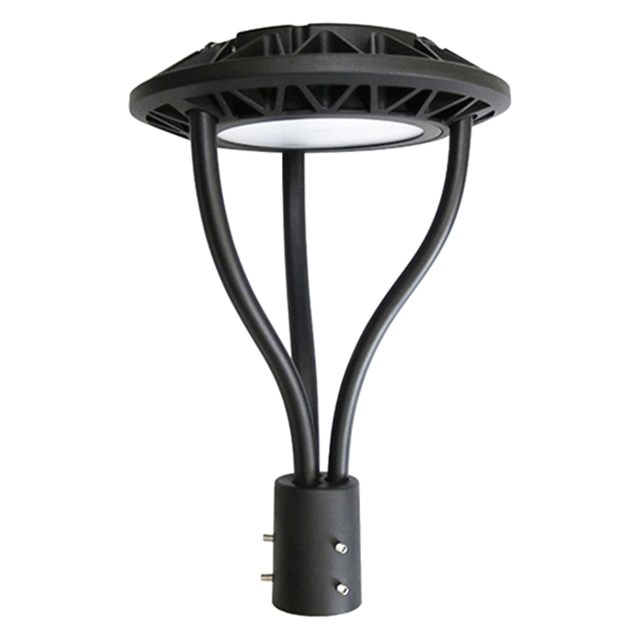 75W/100W/150W Tunable LED Post Top Light with 22,645 Lumens, 100-277V, 3000K-5000K Tunable CCT, ETL Listed, and Photocell Sensor