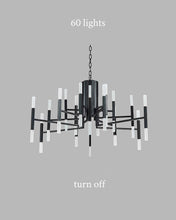 Load image into Gallery viewer, Mirodemi® Gold/Black Postmodern LED Chandelier For Living Room, Lobby, Restaurant
