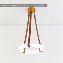Load image into Gallery viewer, Aktis Alabaster Pendant Light
