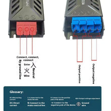 Carregar imagem no visualizador da galeria, 12V Power Supply for LED Strip with Anti-Strobe Technology
