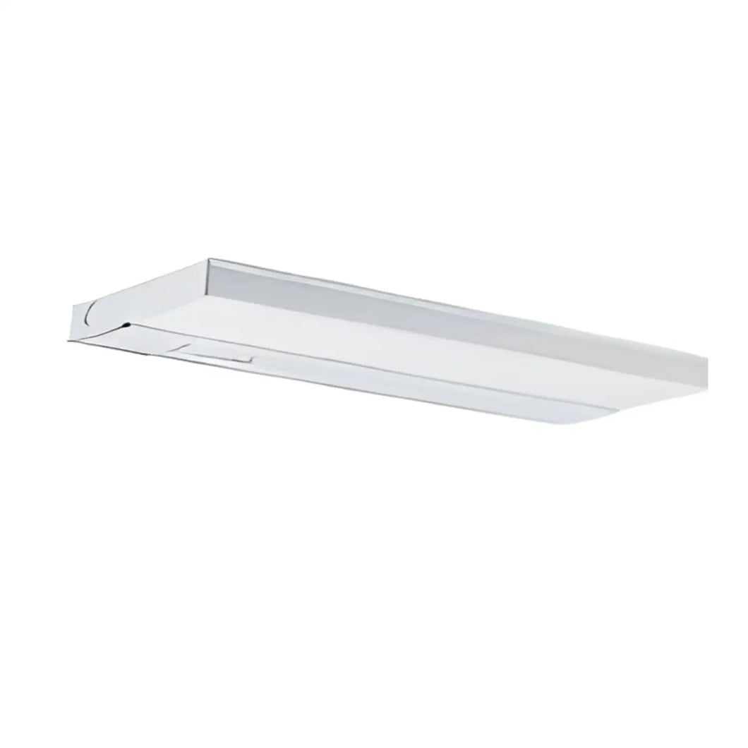13W 120V Fluorescent Undercabinet Fixture for Workspaces, 4100K with No Flicker