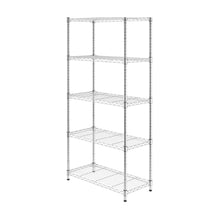 Load image into Gallery viewer, 14&quot; x 30&quot; x 60&quot; 5-Tier Wire Rack
