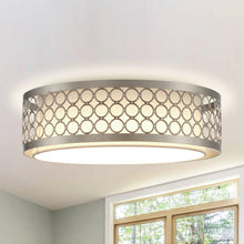 Carregar imagem no visualizador da galeria, 15&quot; Modern LED Flush Mount Lighting
