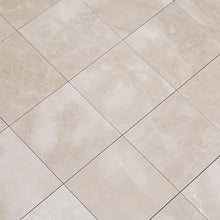 Load image into Gallery viewer, Calista Cream Medium Beige Marble Floor and Wall Tile - Livfloors Collection
