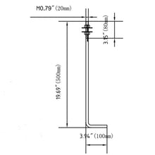 Cargar imagen en el visor de la galería, Heavy Duty 4 Inch Square Steel Light Poles (10ft, 15ft, 20ft, 25ft, 30ft) - Galvanized &amp; Durable (Pack of 4)
