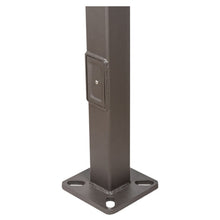 Carregar imagem no visualizador da galeria, Heavy Duty 4 Inch Square Steel Light Poles (10ft, 15ft, 20ft, 25ft, 30ft) - Galvanized &amp; Durable (Pack of 4)
