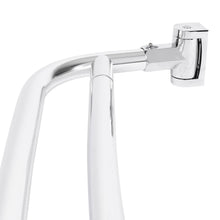 Carregar imagem no visualizador da galeria, 44 in. to 70 in. Double Curved Shower Rod (Chrome Finish)
