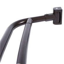 Carregar imagem no visualizador da galeria, 44 in. to 70 in. Double Curved Shower Rod (Oil-Rubbed Bronze Finish)
