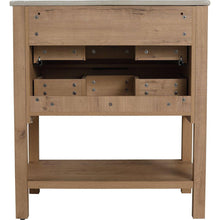 Carregar imagem no visualizador da galeria, 30 Inch Bathroom Vanity Plywood With 2 Drawers
