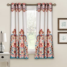 Load image into Gallery viewer, Clara Light Filtering Window Curtains Set 63-Inch Grommet
