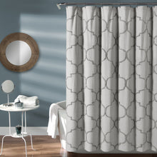 Cargar imagen en el visor de la galería, Avon Chenille Trellis Shower Curtain
